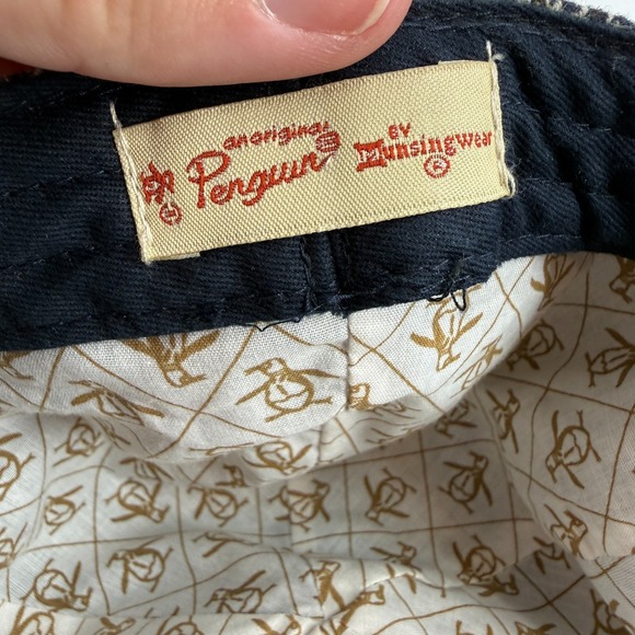 Original Penguin Original Wool Blend Herringbone Newsboy Flat Cap Hat Gray - Picture 8 of 10